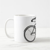 Antieke fiets koffiemok (Links)