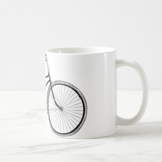 Antieke fiets koffiemok (Rechts)