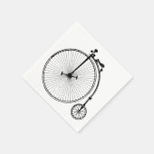Antieke fiets servet (Hoek)