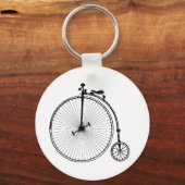 Antieke fiets sleutelhanger (Voorkant)