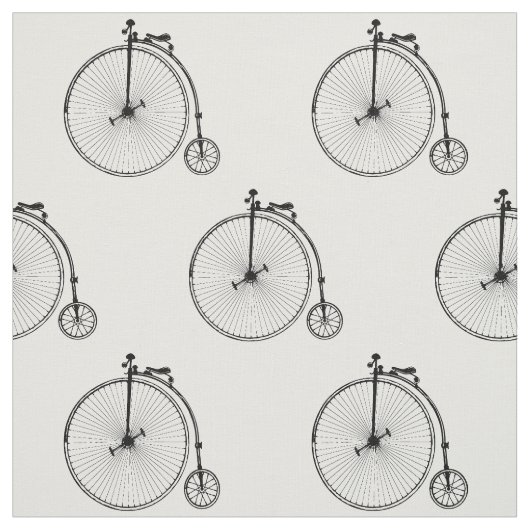 Antieke fiets stof (Swatch)