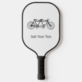 Antieke fiets voor twee personen / Tandem fiets Pickleball Paddle