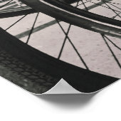 Antieke fietsen poster (Hoek)