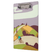 Antieke fietsposter klembord (Links)
