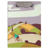 Antieke fietsposter klembord (Voorkant)