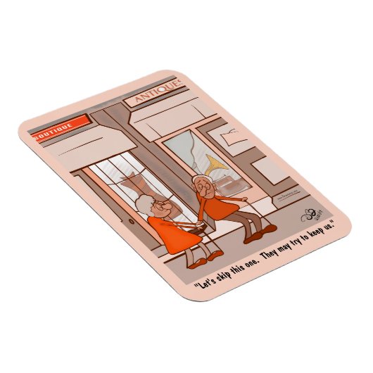 Antieke Flexibele fotomagneet Magneet (Rechterzijde)