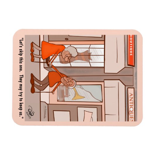 Antieke Flexibele fotomagneet Magneet (Horizontaal)