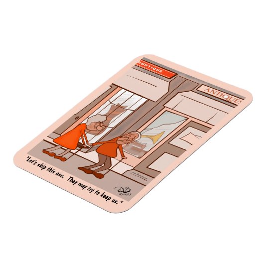 Antieke Flexibele fotomagneet Magneet (Linkerzijde)