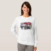 Antieke Ford-autobanden T-shirt (Voorkant volledig)