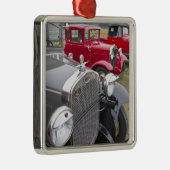 Antieke Ford-autobussen Metalen Ornament (Rechts)
