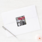 Antieke Ford-autobussen Vierkante Sticker (Envelop)