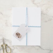 Antieke foto kinderen tag FromMyDesk Cadeaulabel (Met Touw)