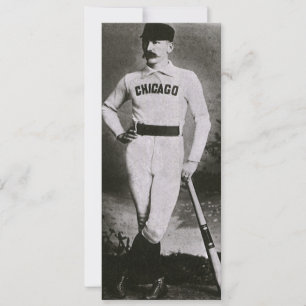 Antieke foto, sport Chicago honkbalspeler