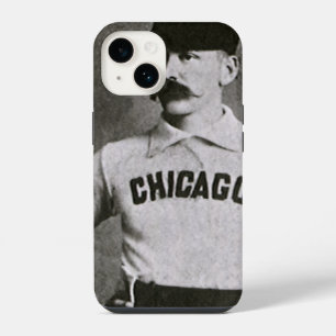 Antieke foto, sport Chicago honkbalspeler iPhone 14 Hoesje
