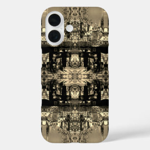 Antieke Frankrijk Parijs Dame Kathedraal boekverko iPhone 16 Hoesje