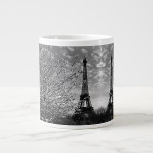 Antieke Frankrijk Parijs Eiffeltoren Reuzenkoffiem Grote Koffiekop