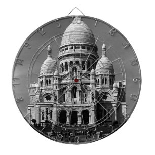 Antieke Frankrijk Parijs Sacre Coeur Basiliek Dartbord
