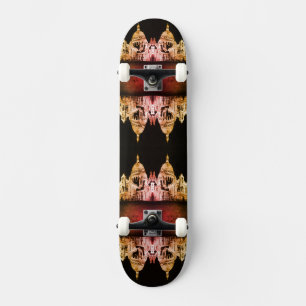 Antieke Frankrijk Parijs Sacre Coeur Basiliek Persoonlijk Skateboard