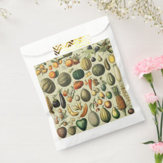 Antieke Franse botanische fruitposter kunst Bedankzakje