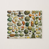 Antieke Franse botanische fruitposter kunst Legpuzzel (Horizontaal)