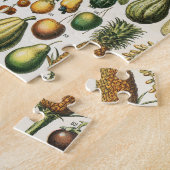 Antieke Franse botanische fruitposter kunst Legpuzzel (Zijkant)