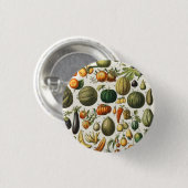 Antieke Franse botanische fruitposter kunst Ronde Button 3,2 Cm (Voorkant /achterkant)