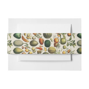 Antieke Franse botanische fruitposter kunst Uitnodigingen Wikkel