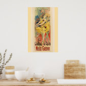 Antieke Franse operaballet coulisses de l'opera Poster (Keuken)