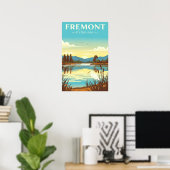 Antieke Fremont Californië Poster (Thuiskantoor)