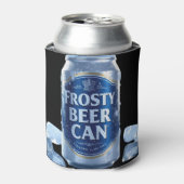 Antieke Frosty Bierblikje Blikjeskoeler (Blikje Voorkant)