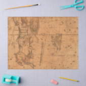 Antieke Galaxy Kaart Serie Design 10 Tissuepapier (Craft)