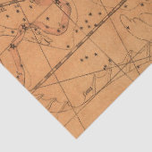Antieke Galaxy Kaart Serie Design 5 Tissuepapier (Detail)