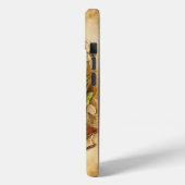 Antieke Gebarsten Schedel Case-Mate iPhone Case (Achterkant / Links)