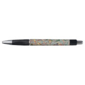 Antieke gemarmerde blauwe meloen groen pen (Voorkant)