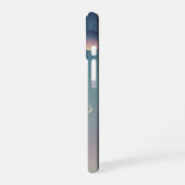Antieke Geringde Planeet iPhone 16 Hoesje (Linkerkant)