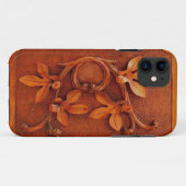 antieke gesneden houten iphone 5 hoes (Achterkant (horizontaal))