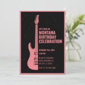 Antieke gitaar kaart (Staand voorkant)