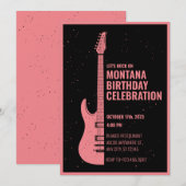 Antieke gitaar kaart (Voorkant / Achterkant)