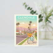 Antieke Glendale Californië Briefkaart (Staand voorkant)