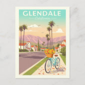 Antieke Glendale Californië Briefkaart (Voorkant)