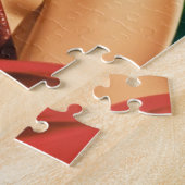 Antieke gok-pin-up legpuzzel (Zijkant)