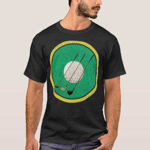 Antieke Golfbal Clubs IJzers Driver Golf Golfe T-shirt