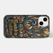 Antieke Google Pixel 8 Hoes - 'Geworteld in Tradit iPhone Hoesje (Achterkant horizontaal)