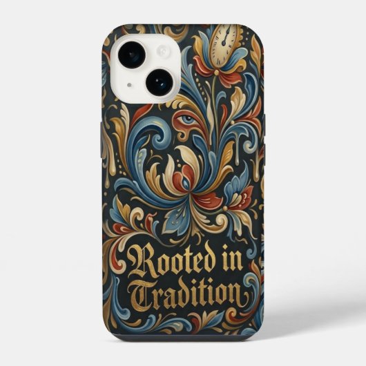 Antieke Google Pixel 8 Hoes - 'Geworteld in Tradit iPhone Hoesje (Achterkant)