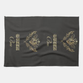 Antieke Gouden Koningin Bij Theedoek (Horizontaal)