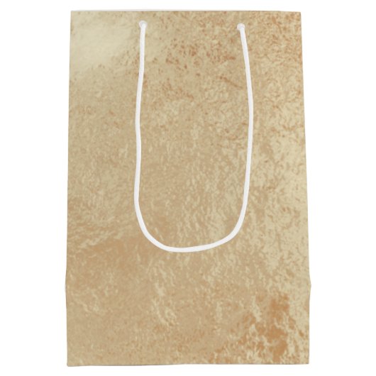 Antieke Gouden Middenformaat Cadeautas (Achterkant)