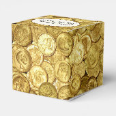 Antieke gouden munten bedankdoosjes (Achterkant)