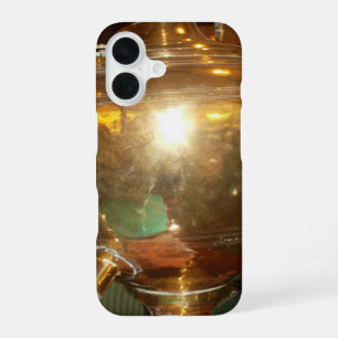 Antieke Gouden Samovar   Erfstuk Theepot Kunst Pri iPhone 16 Hoesje