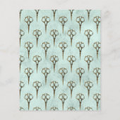 Antieke Gouden Schaar Vintage Kapper Kapsel Flyer (Achterkant)