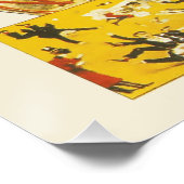 Antieke Grand Fete Fair Paris Poster (Hoek)